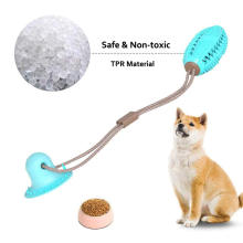 Mayorista de ventas calientes para perros Toy Suction Cup Toy Rope Toys con bolas